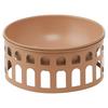 Dekorační miska Base, Ø: 18cm - hnědá, kov (18cm) - Modern Living
