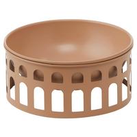 Dekorační miska Base, Ø: 18cm - hnědá, kov (18cm) - Modern Living