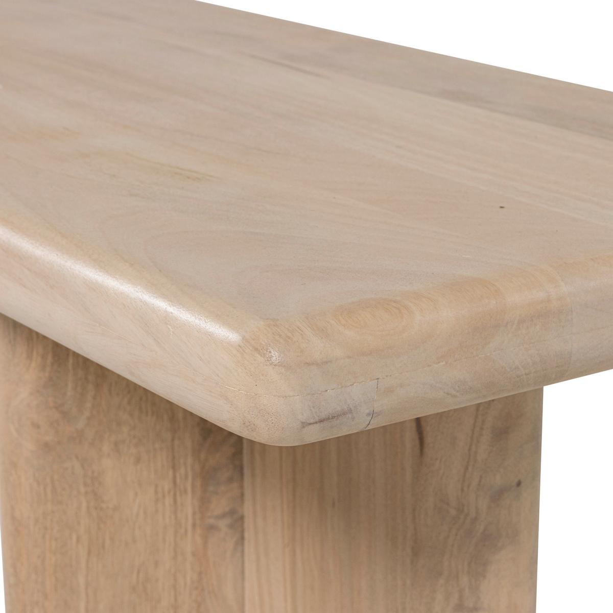 SITZBANK Ato Naturfarben B: 220cm - Naturfarben, MODERN, Holz (220/47/45cm) - Livetastic