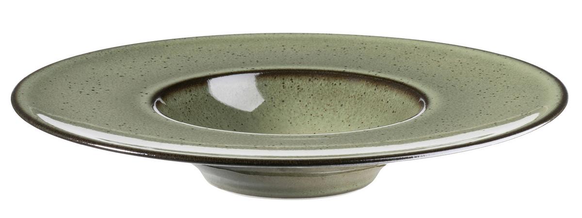 Tellerset Ambitious Grün, 4-teilig - Grün, Trend, Keramik (25cm) - Mäser