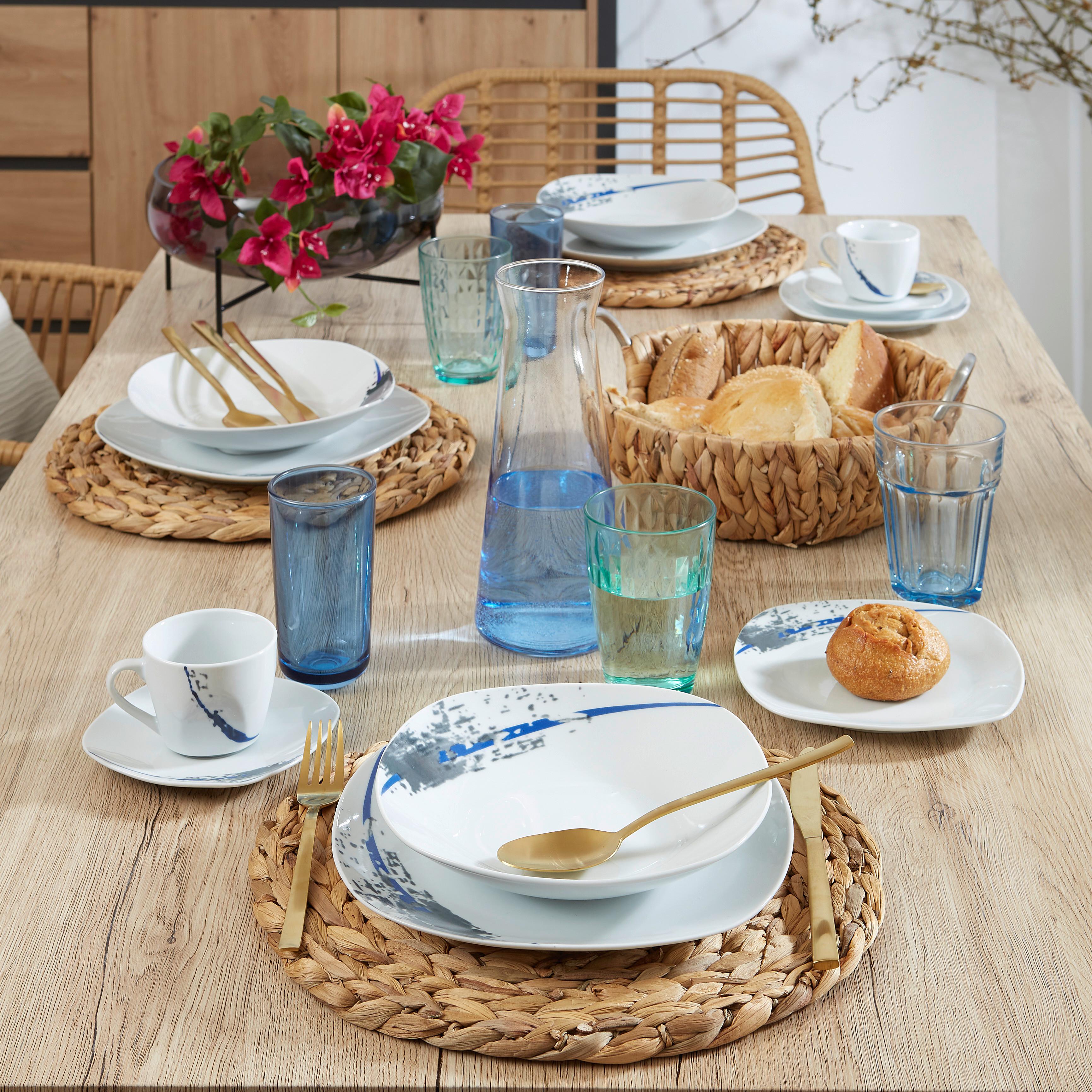 Dekoschale Algimantas L Naturfarben DxH: 38x17 cm - Naturfarben, Basics, Naturmaterialien/Metall (38/17cm) - Ondega