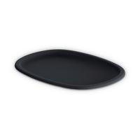 Veko MAJA - CA. 0,8L - čierna, Modern, plast (18.5/13.5/0,8cm) - Mömax