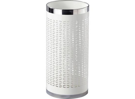 Stojan Na Dáždnik Girotti - biela/farby ušľachtilej ocele, Moderný, kov (23/50cm) Stojan Na Dáždnik Girotti - biela/farby ušľachtilej ocele, Moderný, kov (23/50cm)
