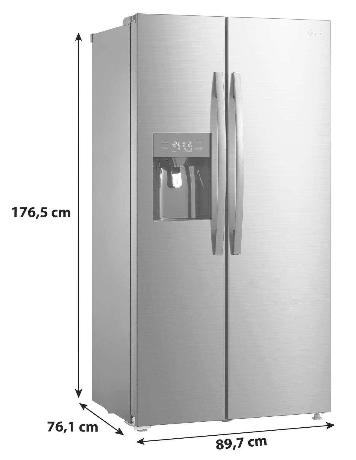 Side-By-Side Ks-Ddx 6.32 Wt - Basics, Kunststoff/Metall (89,7/176,5/76,1cm) - Midea