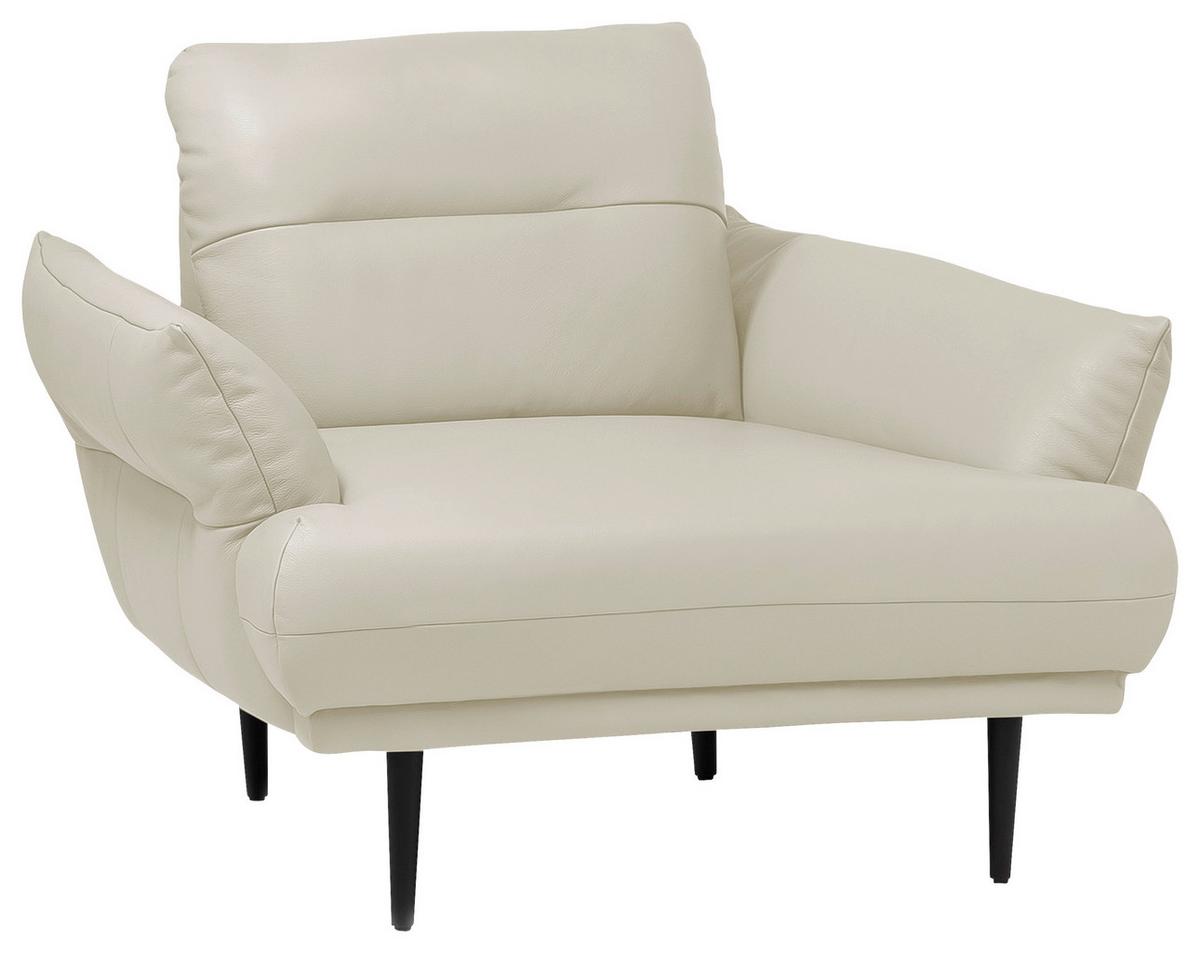 Sessel Altea Weiß B: 95 Cm - Schwarz/Weiß, Design, Textil (95/85/96cm) - Livetastic