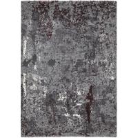 Webteppich Aubergine/Beige Timeline Quantum 200x250 cm - Beige/Aubergine, Design, Textil (200/250cm) - Novel