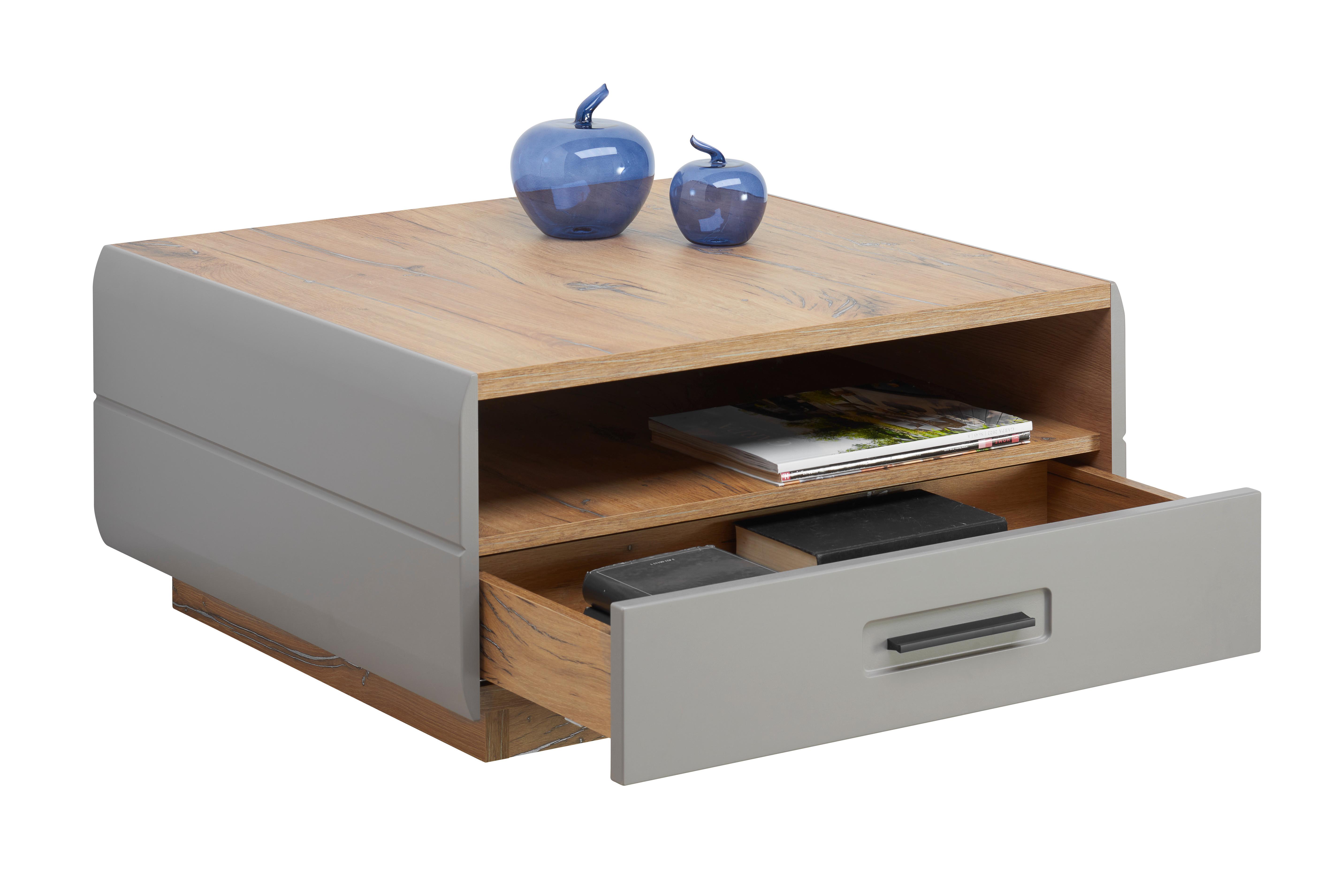 KONFERENČNÝ STOLÍK AURIS - Modern, kompozitné drevo/plast (75/38,5/75cm) - Luca Bessoni