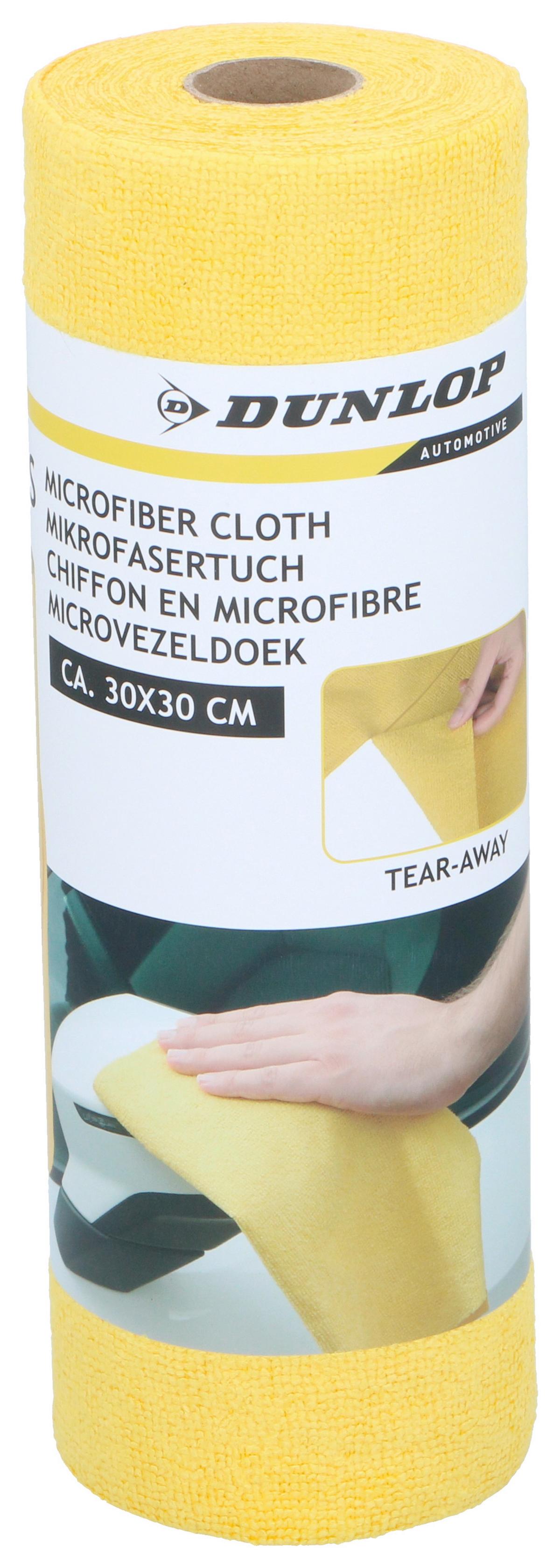 Mikrofasertuch, 30 Stück fusselfrei - Gelb, Basics, Textil (30/10/10cm)