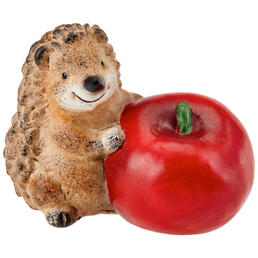 Dekofigur Igel H: 8,7 cm Keramik für Indoor