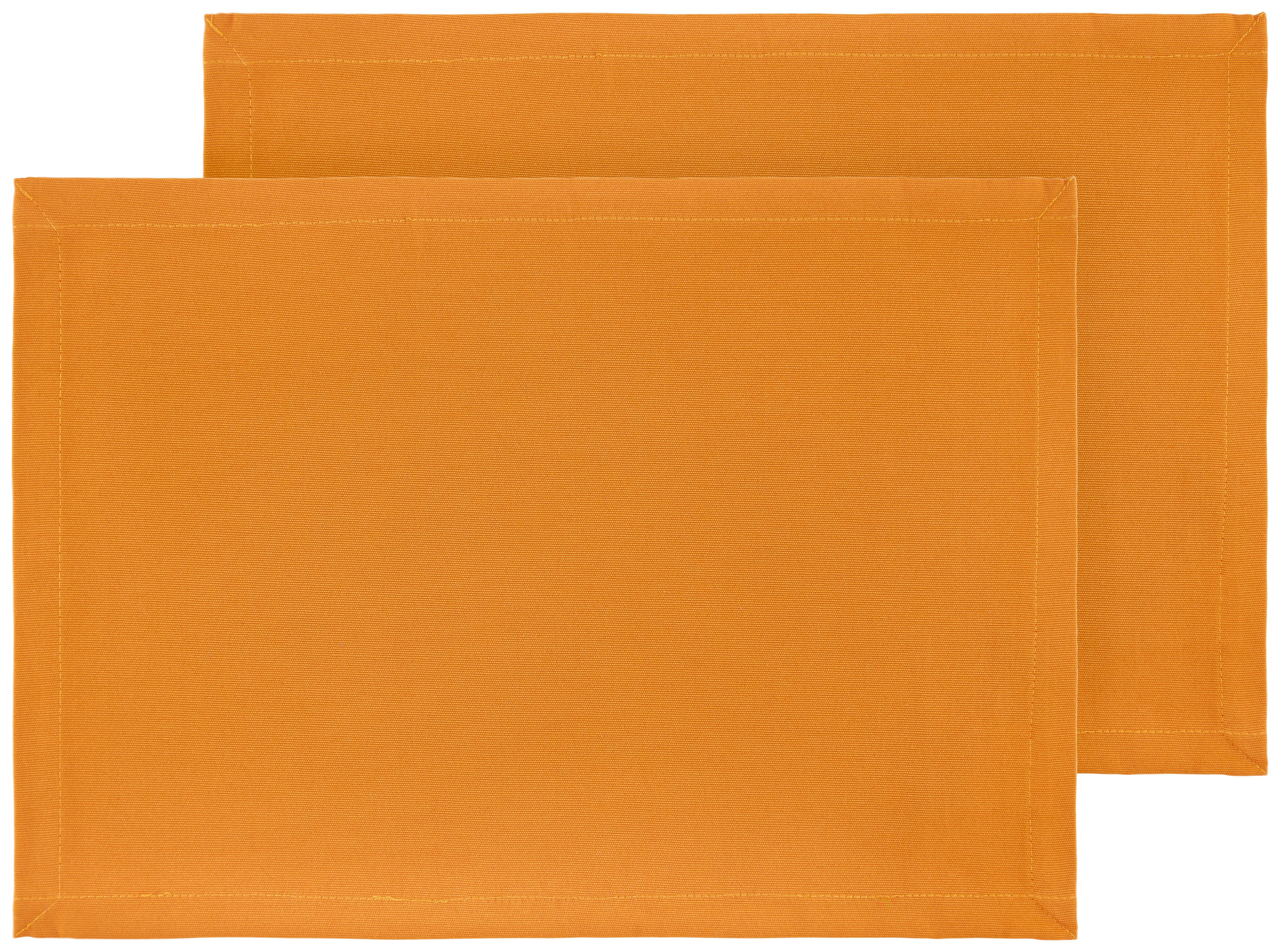 Prostírání Steffi - oranžová, textil (33/45cm) - Mary's