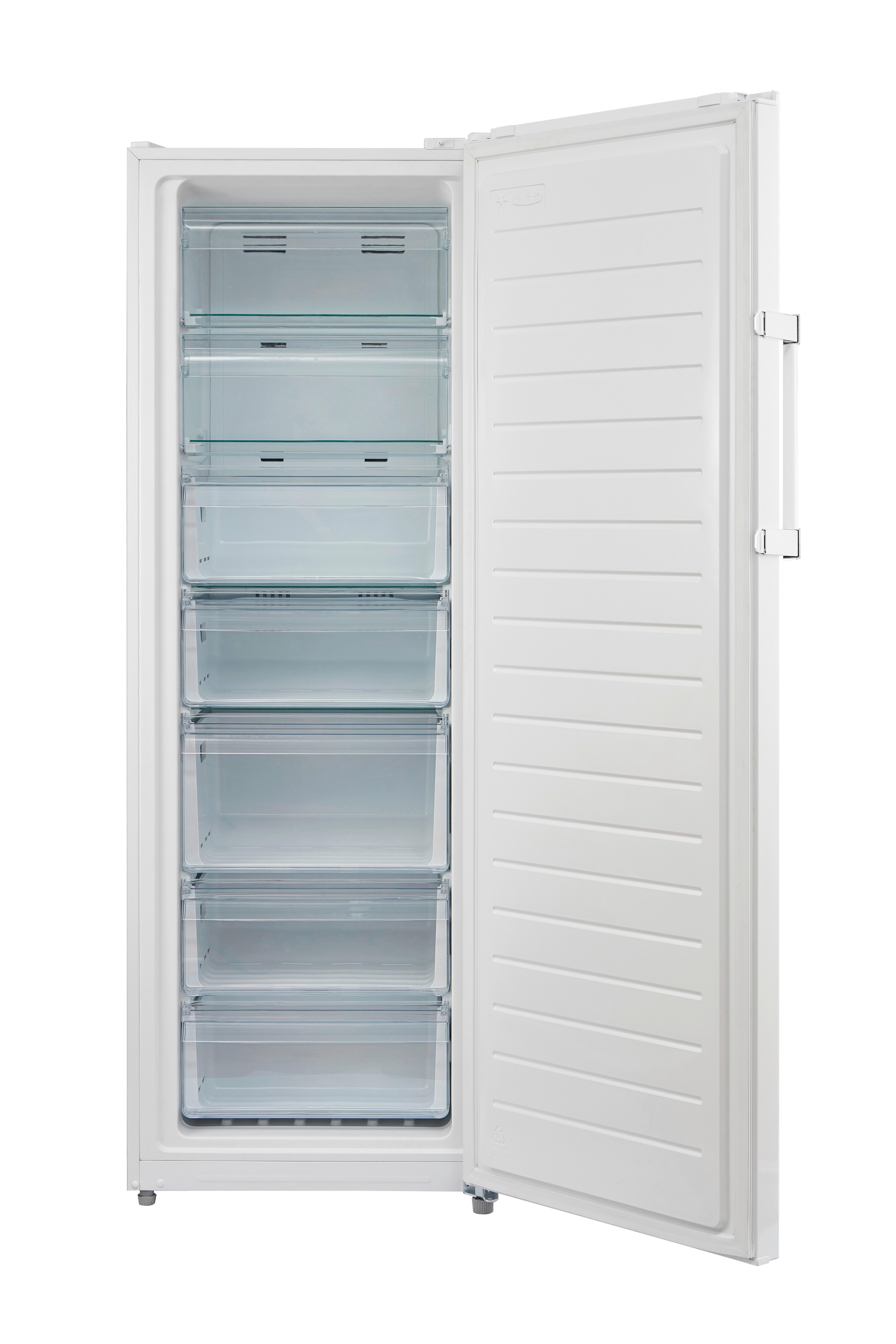 Gefrierschrank Mdru333fze01 - Weiß, Basics, Glas/Kunststoff (63,2/59,5/172,2cm) - Midea