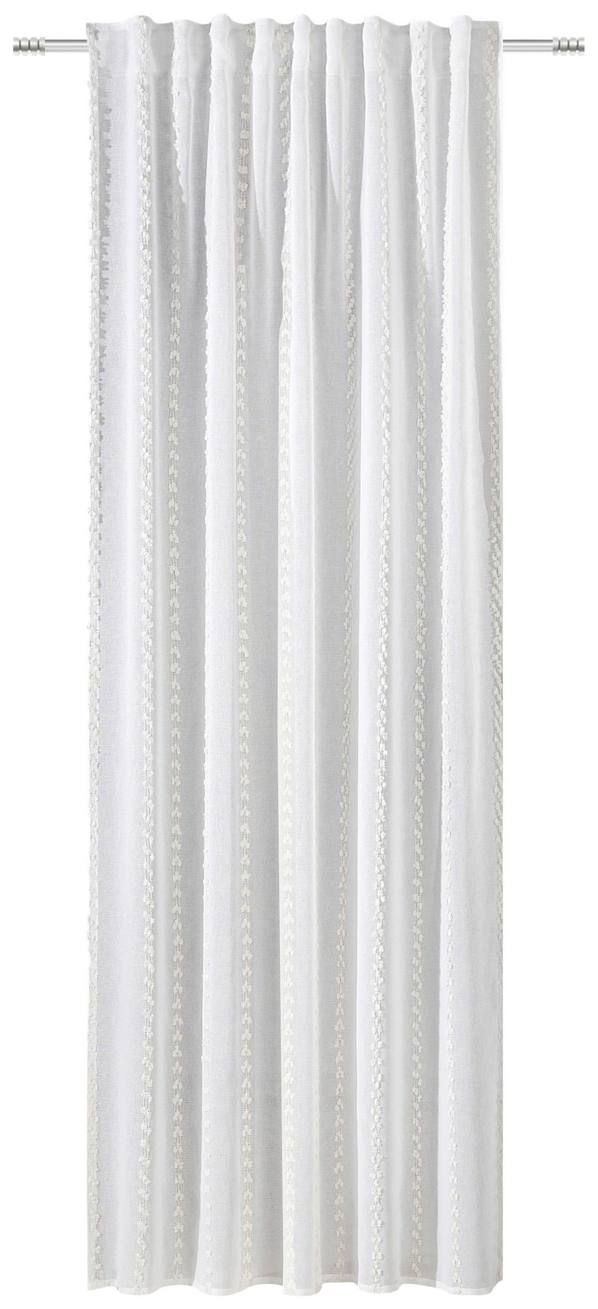 Fertigvorhang Nika - Naturfarben, MODERN, Textil (135/245cm) - Luca Bessoni