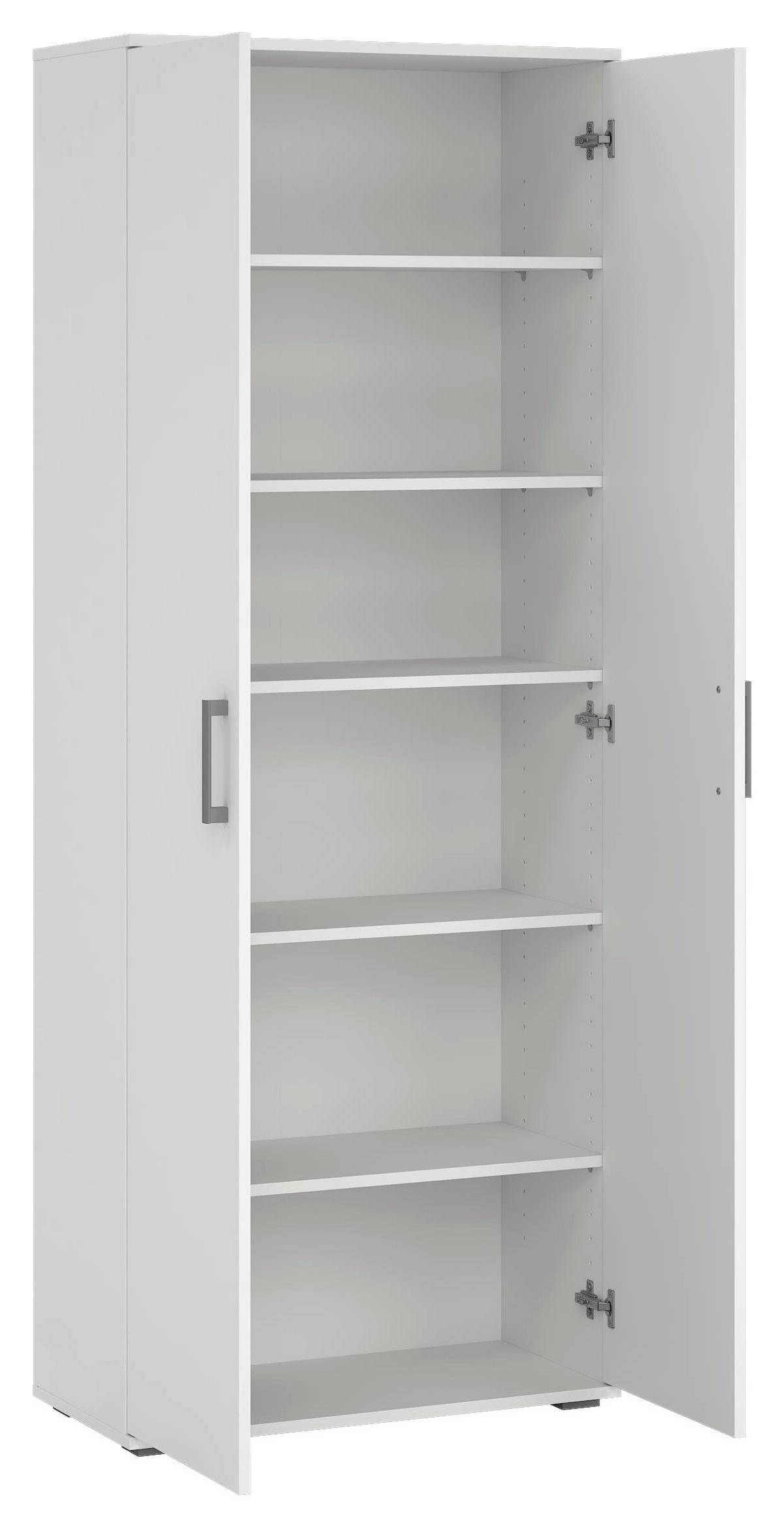 VIACÚČELOVÁ SKRIŇA JIMMY I - biela, Konventionell, kompozitné drevo (70/178.9/33,4cm) - Mömax