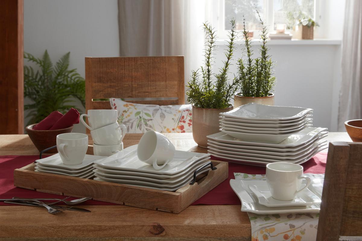 Umělá rostlina Rozmarín, V: 38cm - černá/zelená, Basics, plast (38cm) - Modern Living