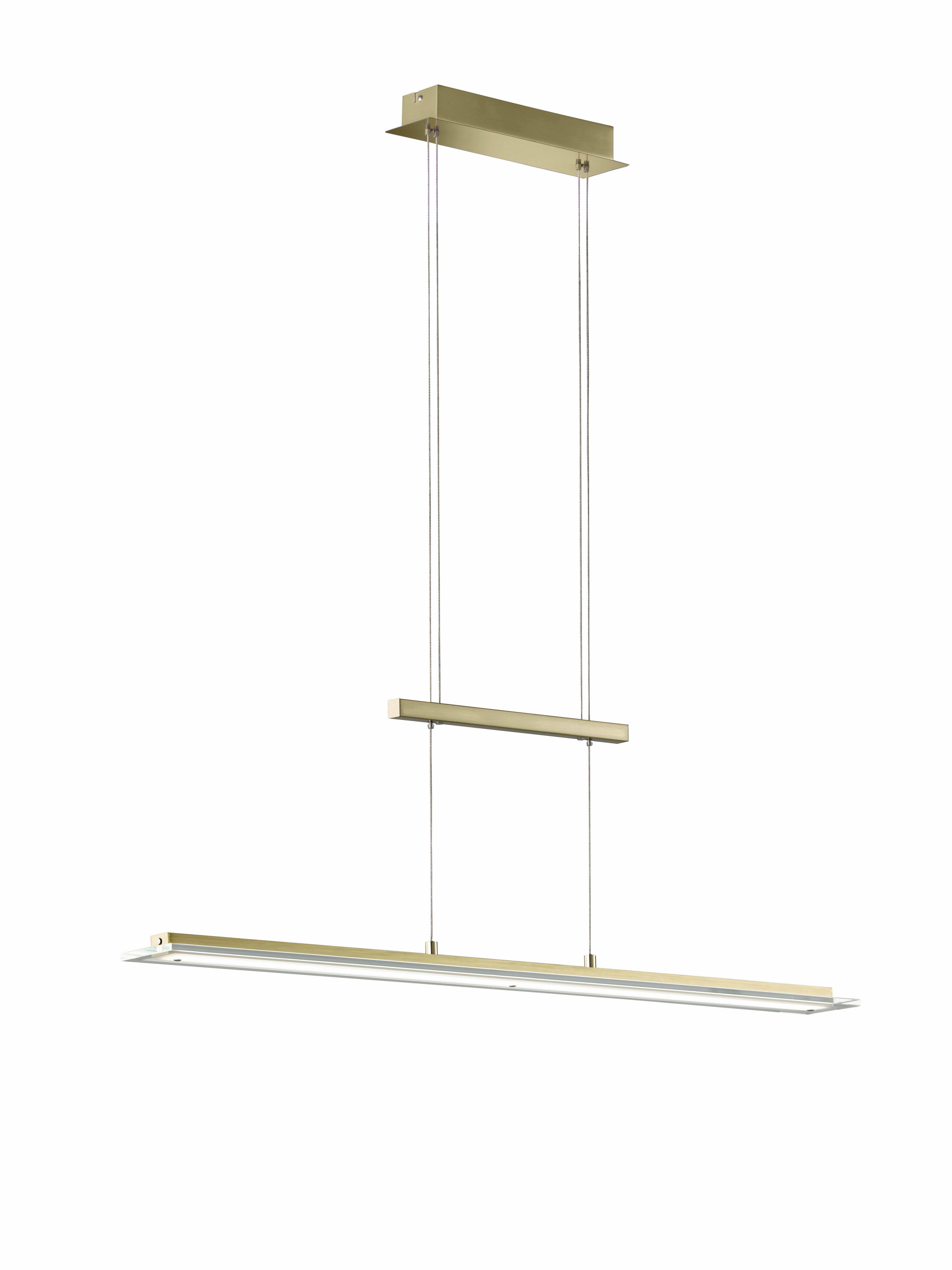 Led-hängeleuchte Tenso H: 80-150 Cm 1-Flamming Dimmbar