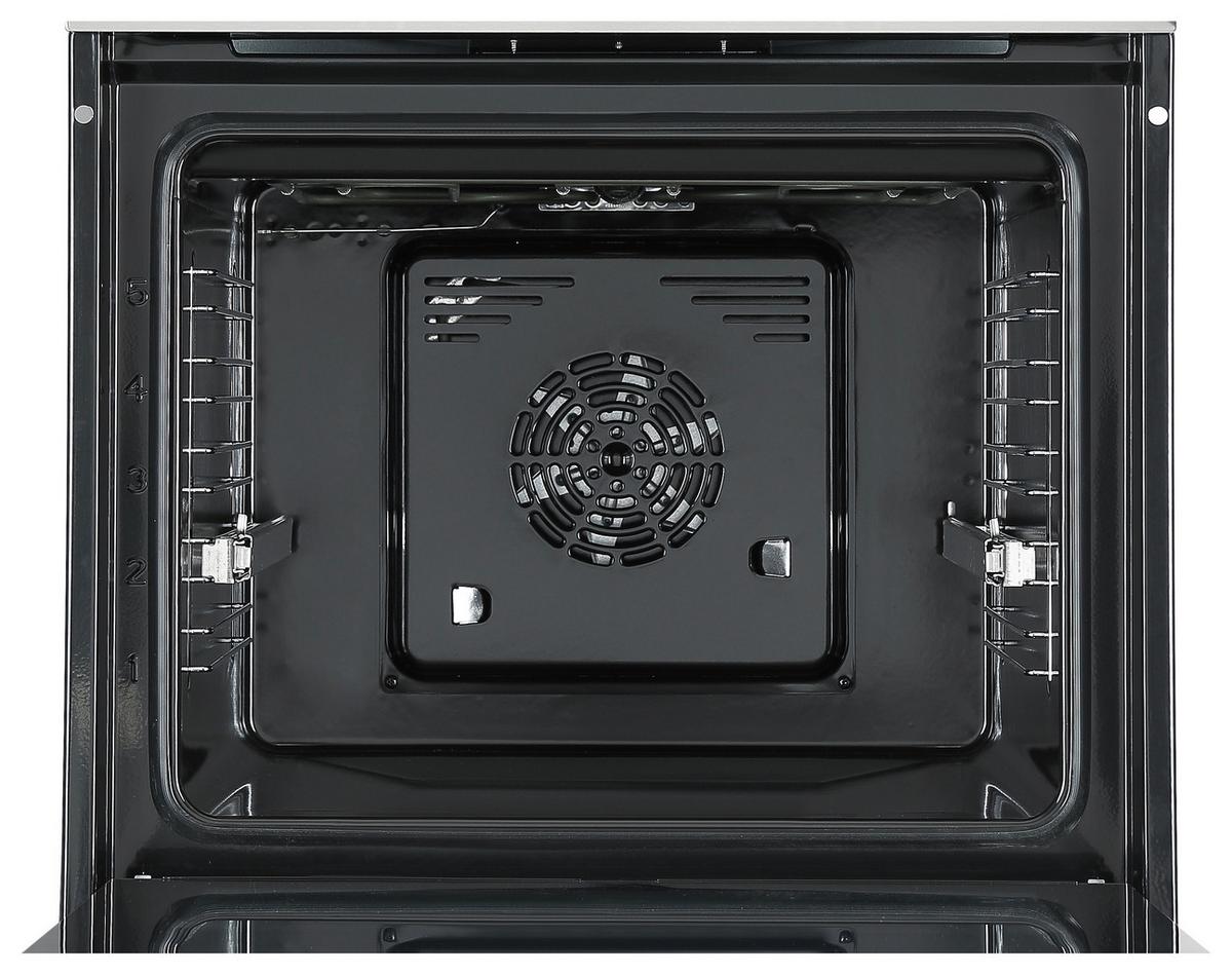 Einbauherd-set B: 59,5 Cm Elektro-Glaskeramik/ Autark - Schwarz, Trend, Glas/Metall (59,5/59,5/56,5cm) - Respekta