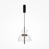 Pendelleuchte Bangkok - Schwarz, Design, Glas/Metall (25/58cm) - MAYTONI