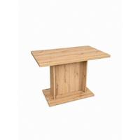 Esstisch Leipzig Eiche Artisan Dekor, B: 110cm - Eiche Artisan, ROMANTIK / LANDHAUS, Holzwerkstoff (110/76/70cm)