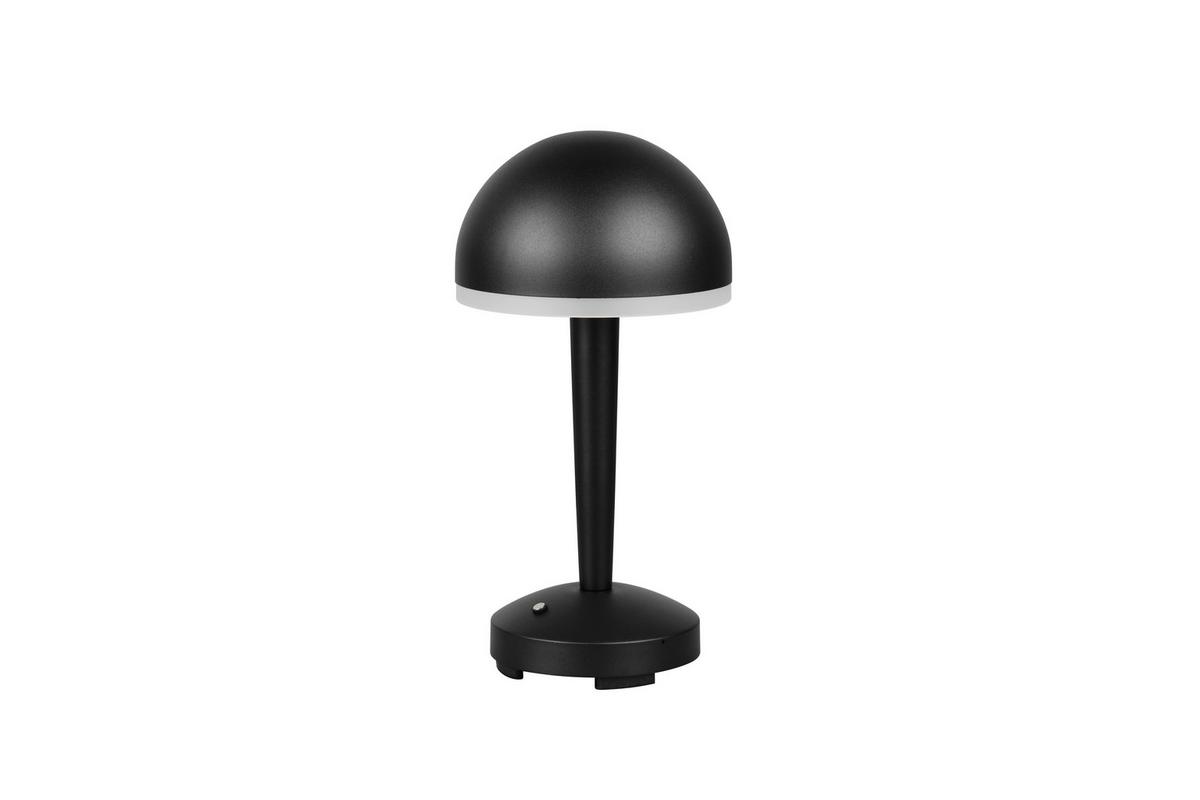 LED-Tischleuchte, Schwarz R54541132 - Schwarz/Weiß, Basics, Kunststoff/Metall (15,4/29,5cm)