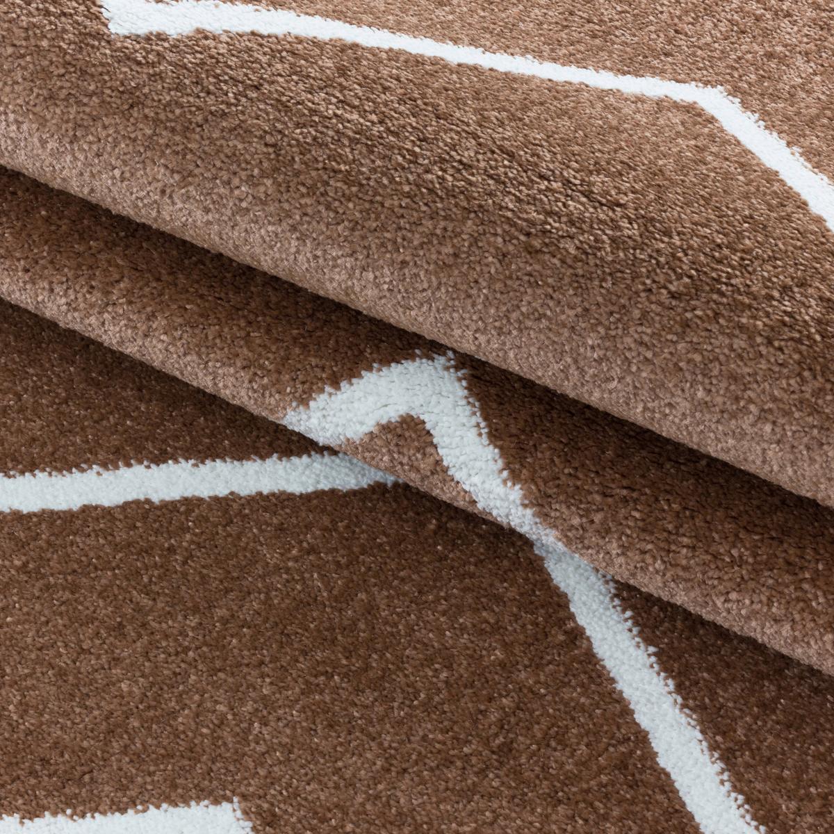 Hochflor Teppich Kupferfarben Rio 140x200 Cm - Kupferfarben, Basics, Textil (140/200cm)