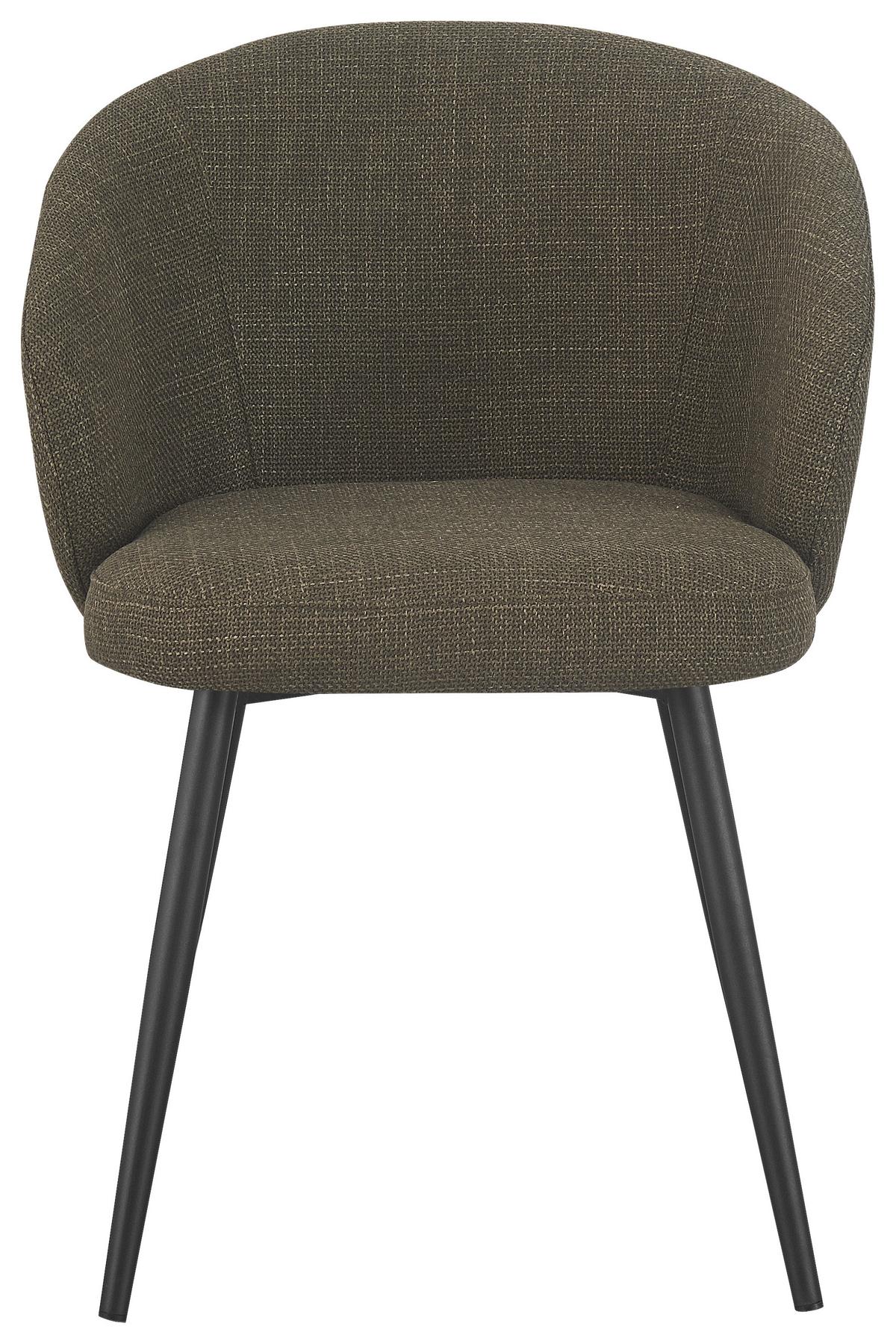 STOLIČKA NALA - čierna/zelená, Lifestyle, kov/textil (57/76/60cm) - Mömax