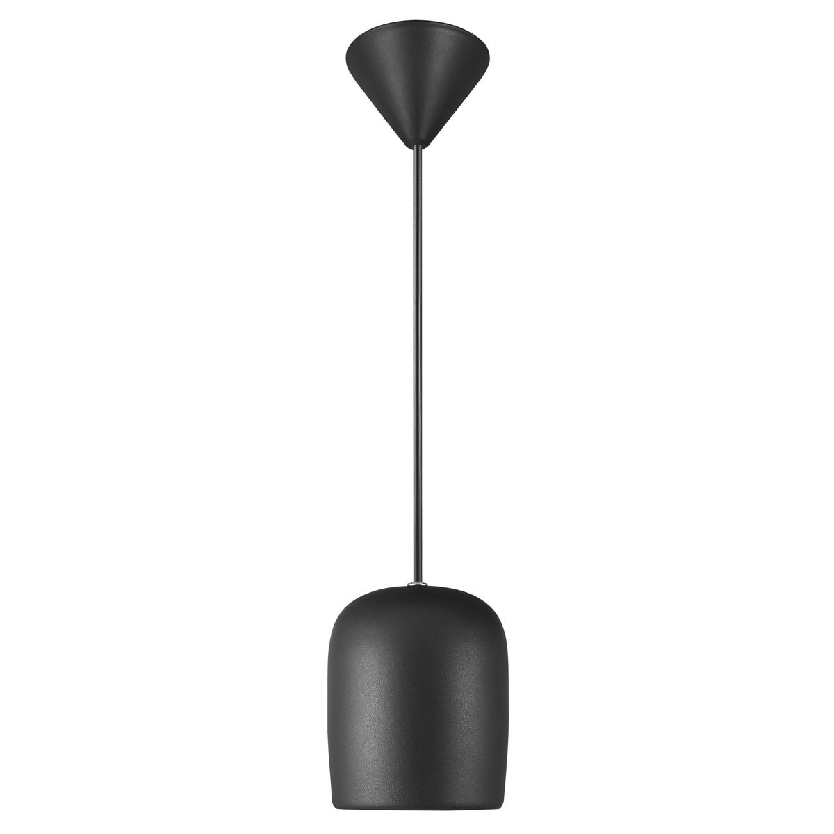 Hängeleuchte Notti Schwarz B: 10 cm - Schwarz, Design, Metall (10cm) - Nordlux