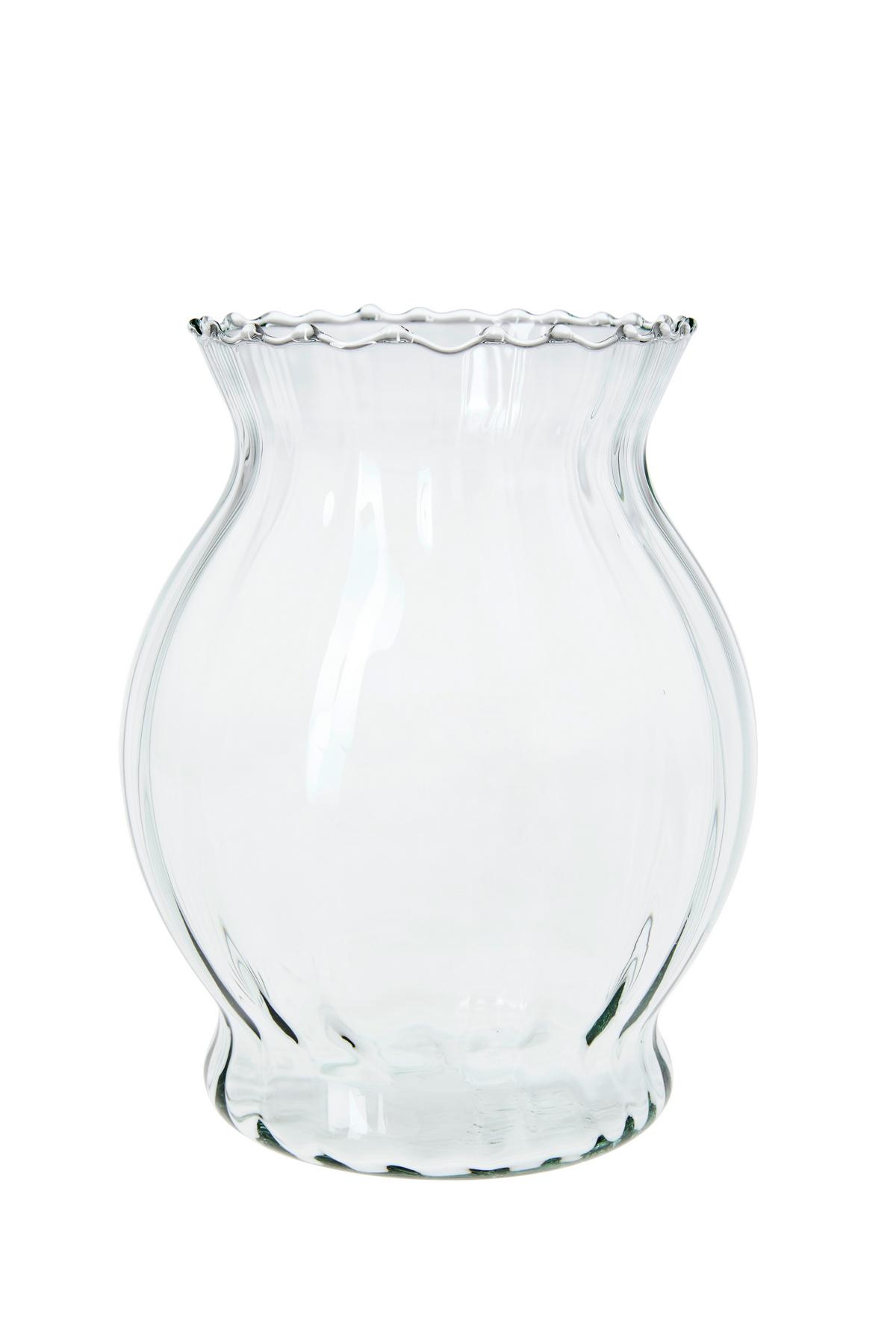 Vase Paola - Klar, KONVENTIONELL, Glas (15/20cm) - Ondega