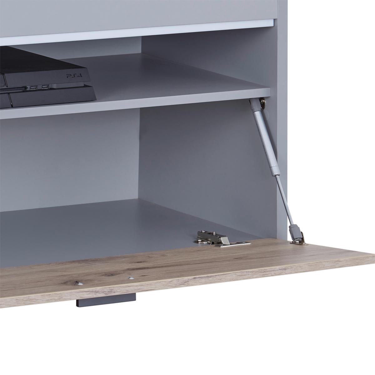 Tv-element Dynamic - MODERN, Holzwerkstoff (155/54/43cm)