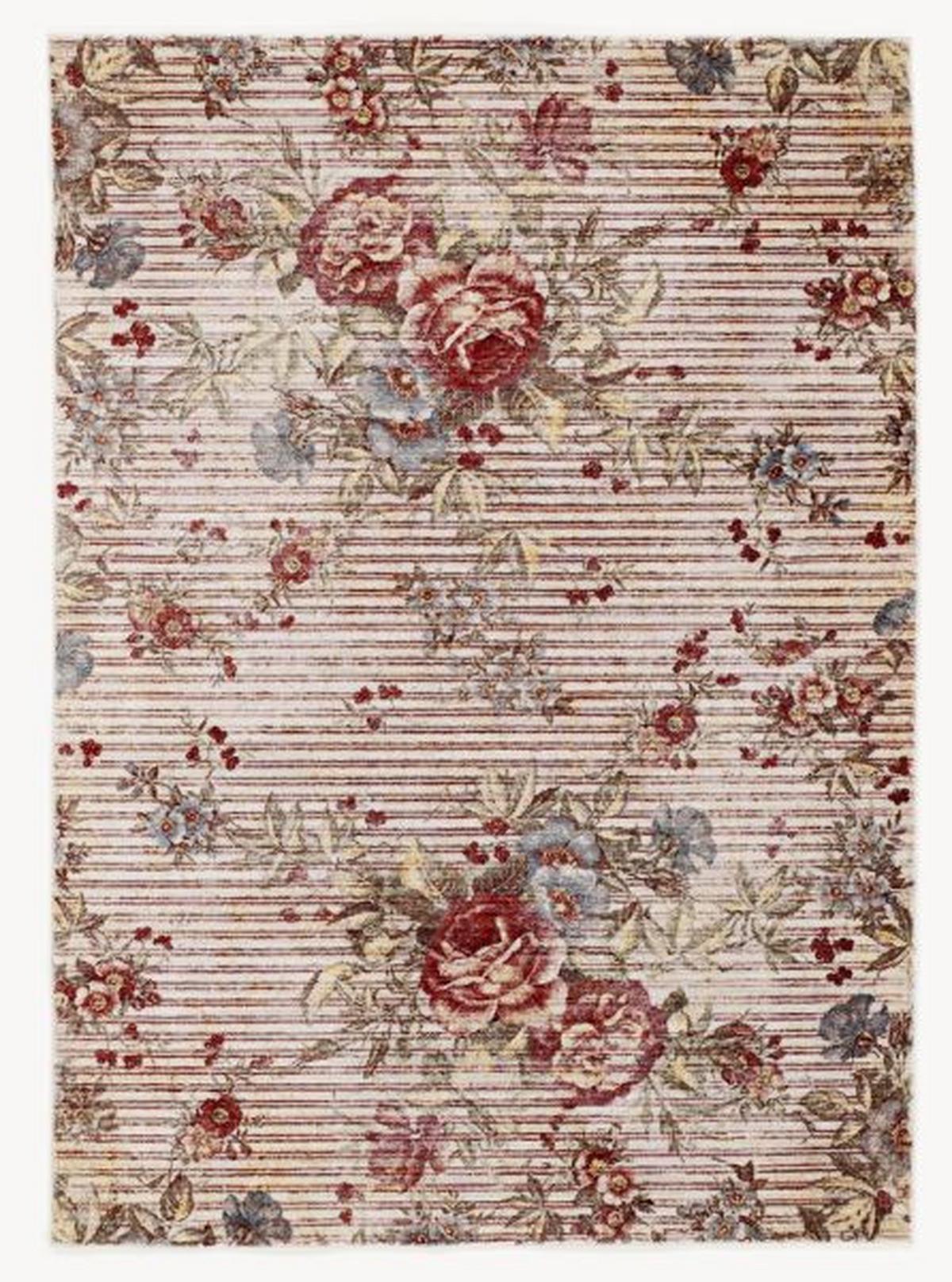 Webteppich Rainbow Rose Multicolor 70x140 Cm - Multicolor, Basics, Textil (70/140cm) - Novel