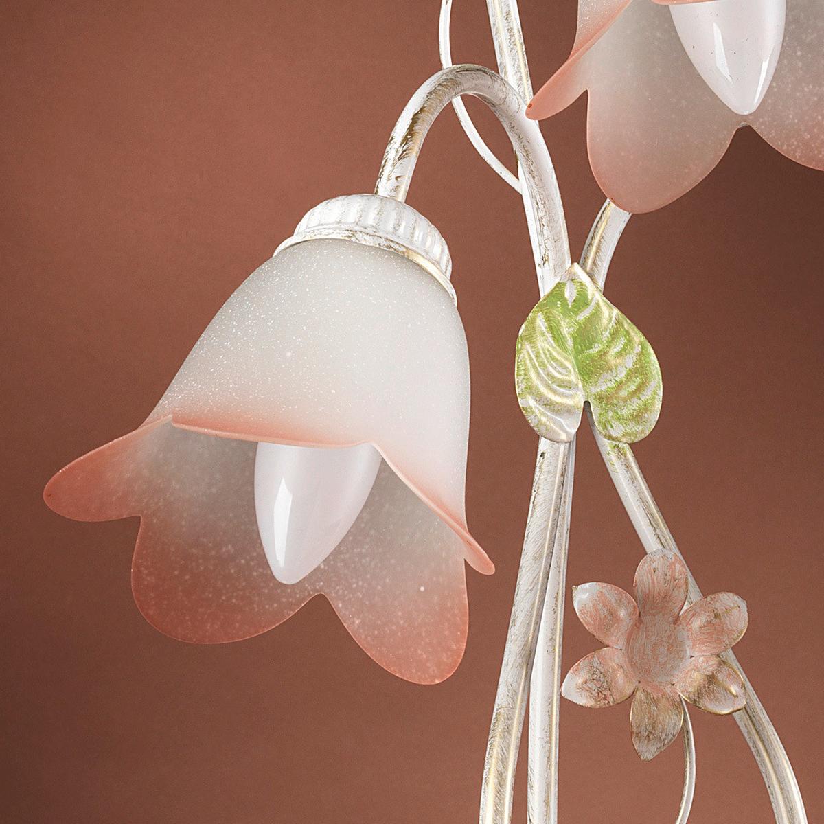 Tischleuchte 4217/Lg - Natur, Glas/Metall (45/20/60cm)