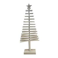 Dekoweihnachtsbaum Stefan - Naturfarben, KONVENTIONELL, Holz (42/14/100cm) - Luca Bessoni