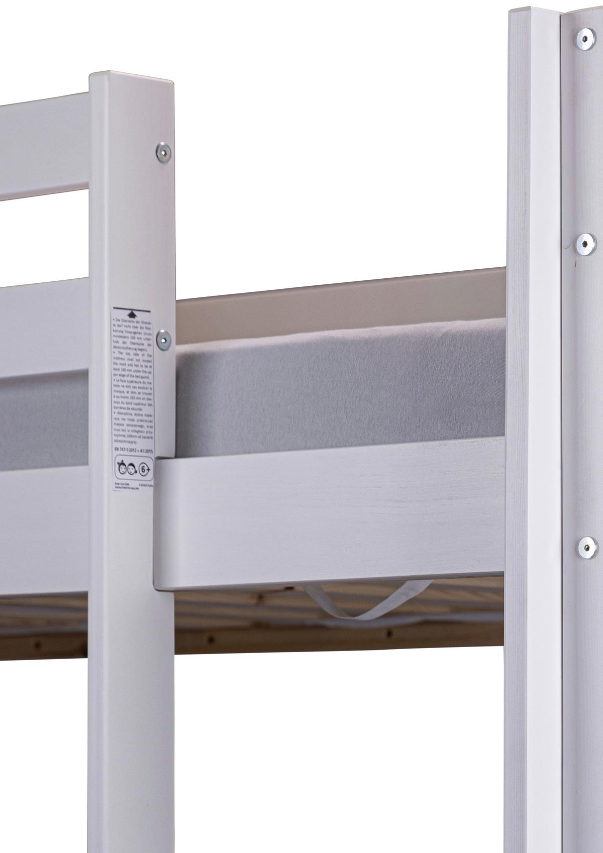 Etagenbett Sweet Dream - Weiß, MODERN, Holz (90/200cm) - MID.YOU