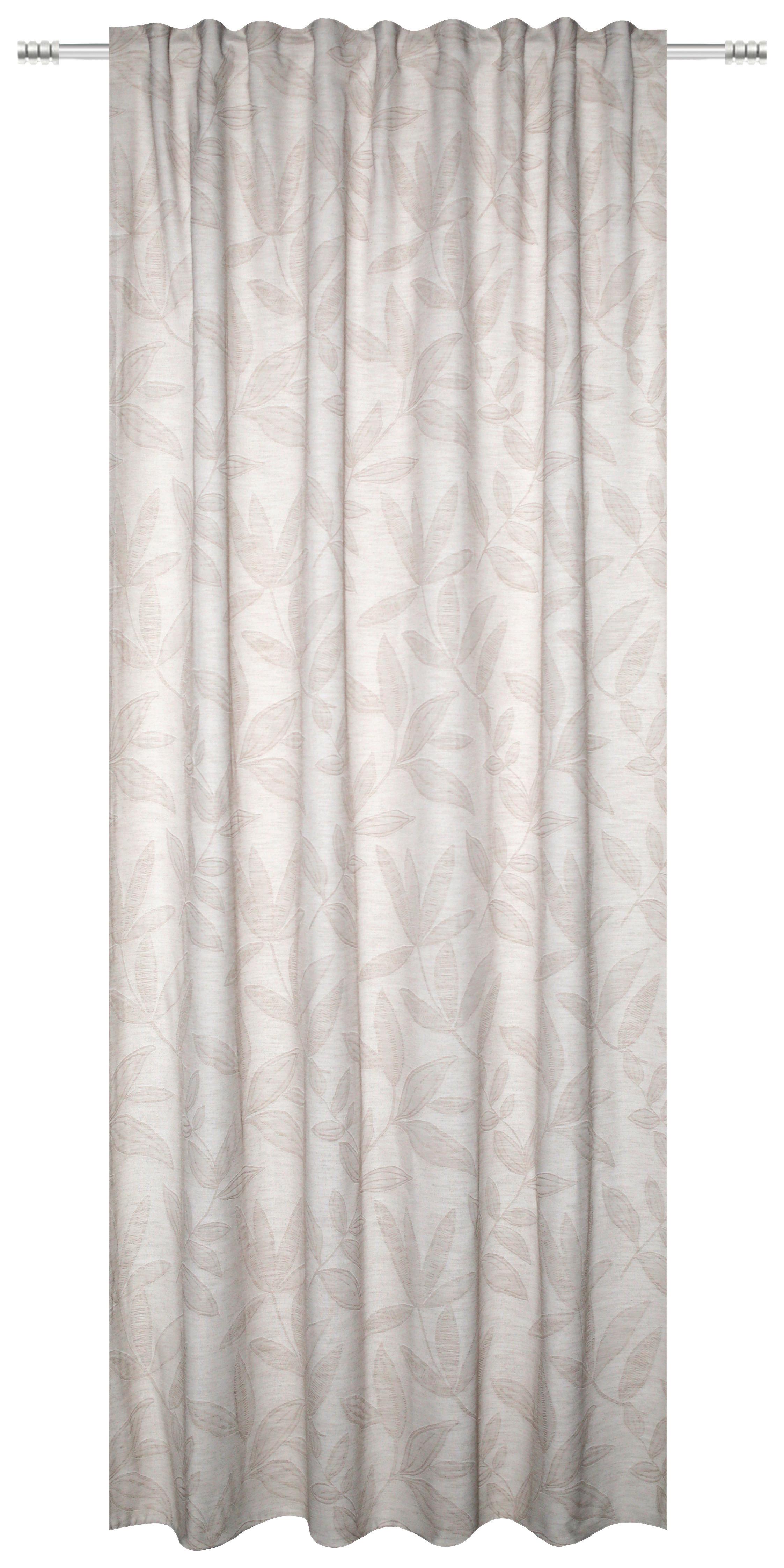 FERTIGVORHANG DEBBIE - Naturfarben, ROMANTIK / LANDHAUS, Textil (140/245cm) - James Wood