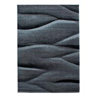 Webteppich Lucca - Schwarz, Trend, Textil (80/250cm) - Novel