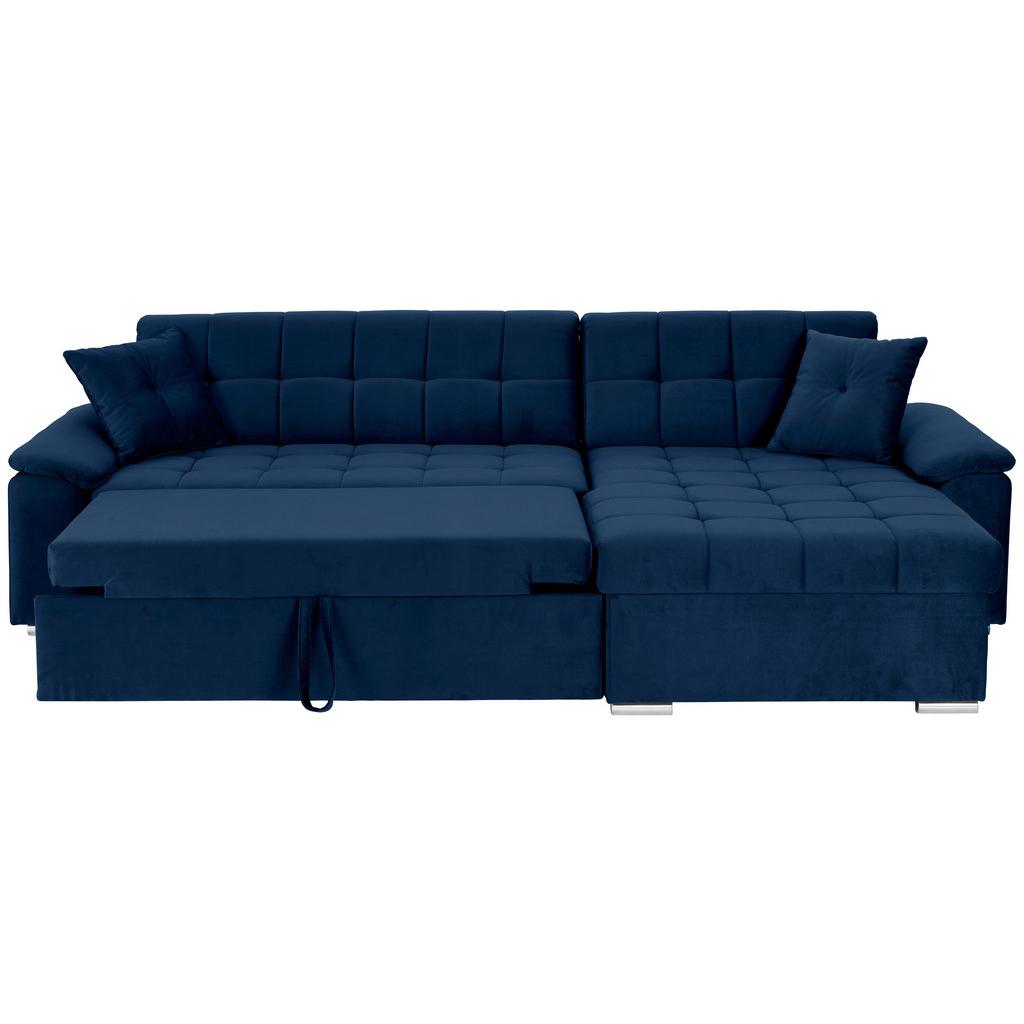 Ecksofa Bali Blau, 208x120cm