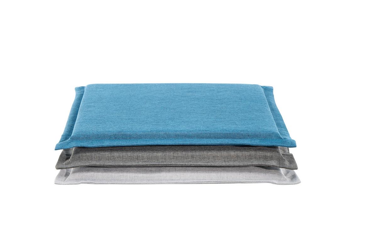 Gartensitzkissen Barcelona - Anthrazit, MODERN, Textil (40/40/2cm) - Luca Bessoni