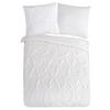 Bettwäsche Elegance Weiß 155x220 Cm - Weiß, Basics, Textil (155/220cm)