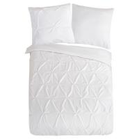 Bettwäsche Elegance Weiß 135x200 Cm - Weiß, Basics, Textil (135/200cm)