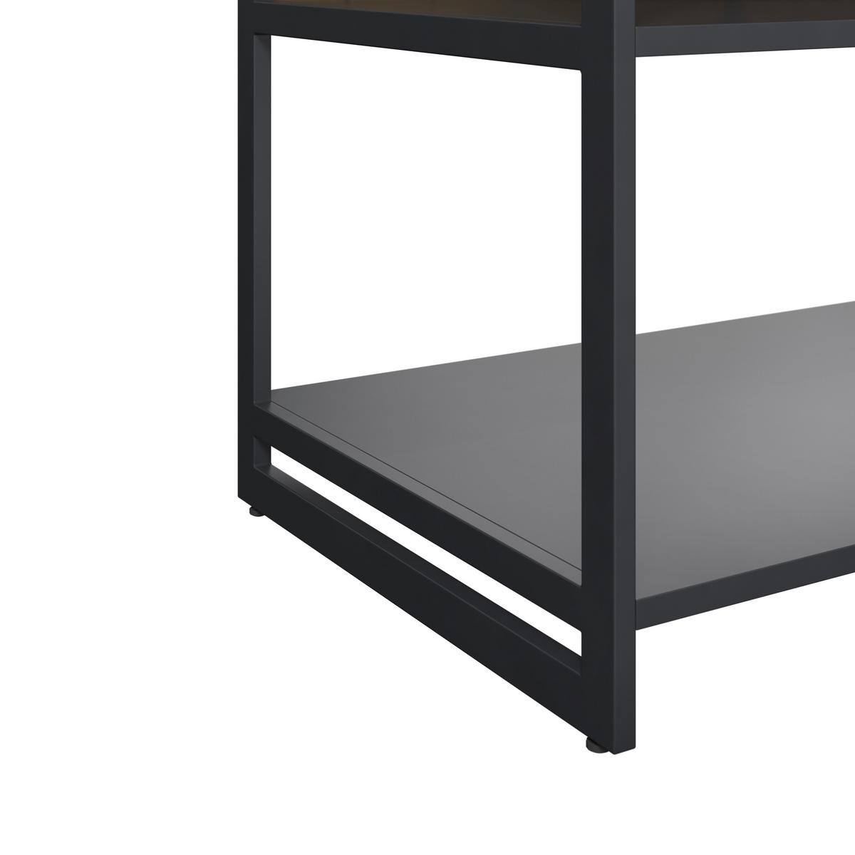 Outdoorküche Santiago I - Anthrazit/Naturfarben, Basics, Kunststoff/Metall (123/90/60cm) - Beldano