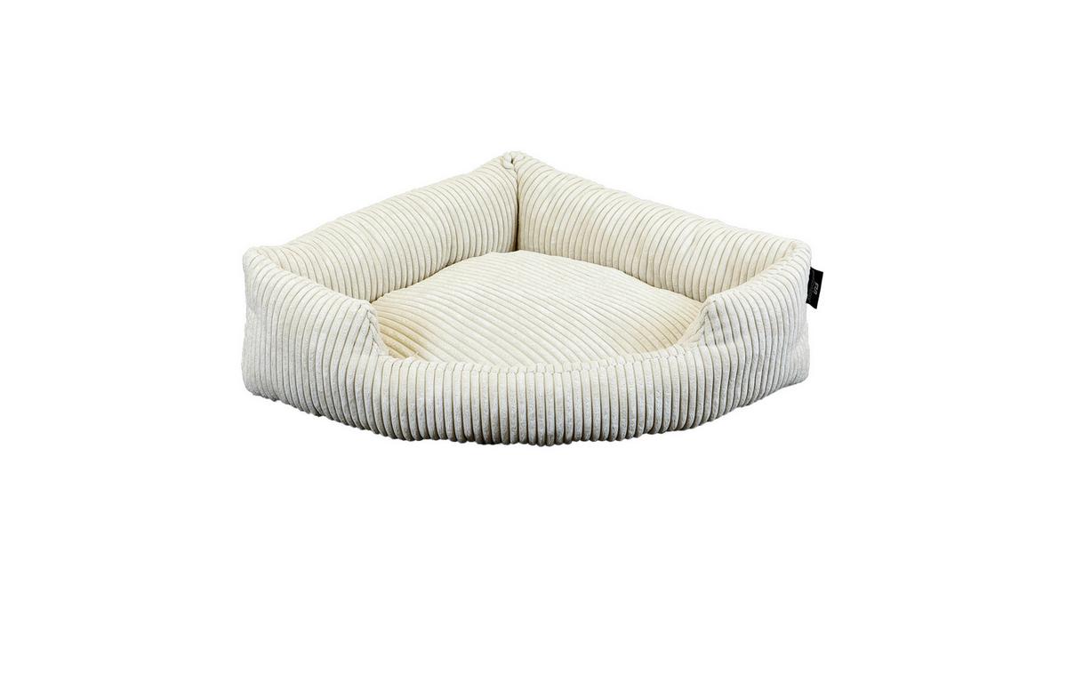 Hundebett Tabby Gr. 1 Beige, LxBxH: 65x50x15 cm - Beige, Basics, Textil (65/50/15cm)