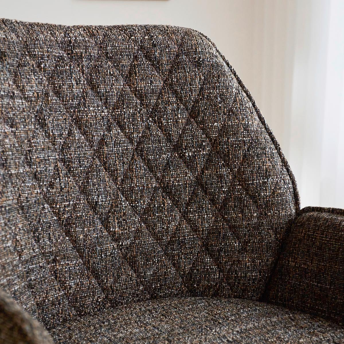 Barhocker-Set Donny Anthrazit/Dunkelgrau B: 54 cm - Dunkelgrau/Anthrazit, MODERN, Textil/Metall (54/100/58cm) - MID.YOU