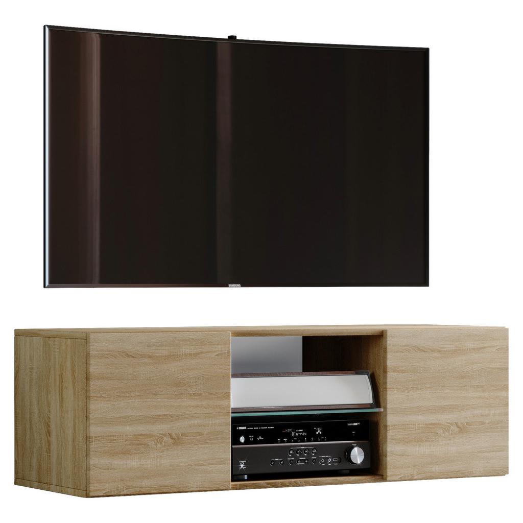 TV-Lowboard Jusa B: 115cm Sonoma Eiche