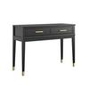 Konsole Westerleigh Schwarz 105 cm - Schwarz/Bronzefarben, Design, Holzwerkstoff/Metall (105/76/40cm) - MID.YOU