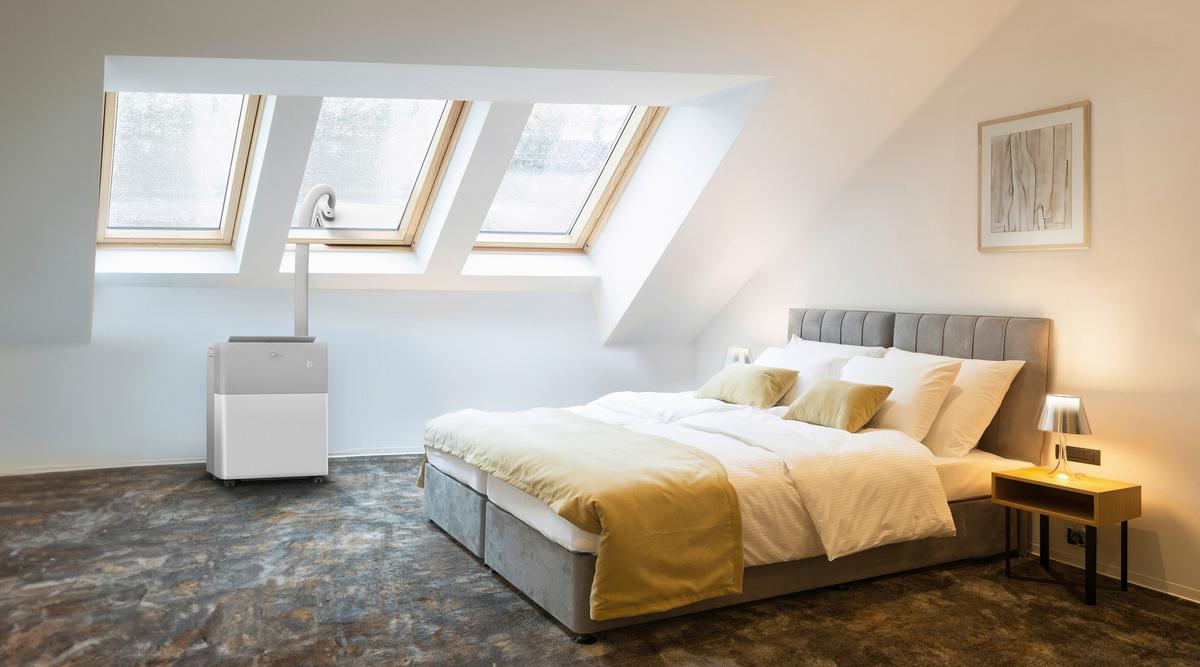 KLIMAANLAGE PORTASPLIT COOL - Hellgrau/Weiß, Basics, Kunststoff/Metall (51,8 cm/64,6 cm/34 cmcm) - Midea