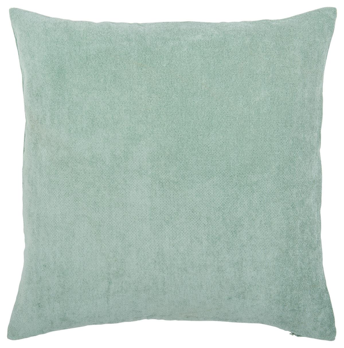 Zierkissen Campino 45x45 cm Polyester Mintgrün mit Zipp - Mintgrün, MODERN, Textil (45/45cm) - Luca Bessoni