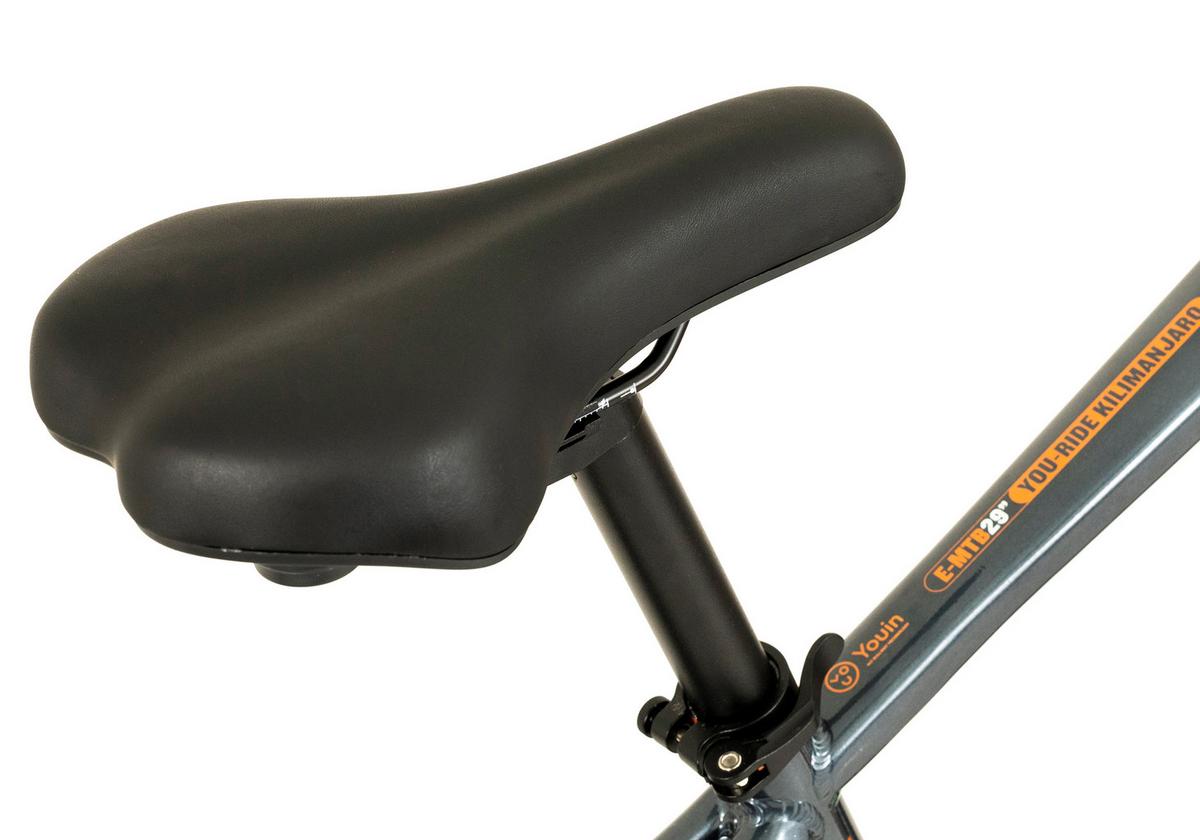 Elektrofahrrad Totem E-Mtb Grau, Orange, 29 Zoll - Grau, Basics, Metall (21/116/188cm)