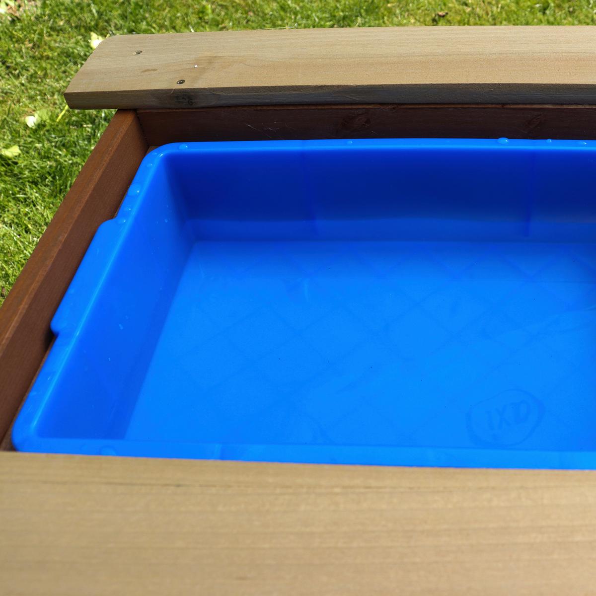 Sand- Und Wassertisch A031.031.00 - Braun, KONVENTIONELL, Holz/Kunststoff (92,5/50,5/94cm) - Ambia Garden