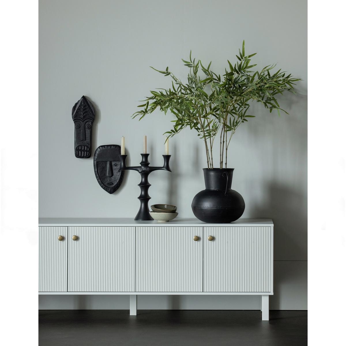 Lowboard Madu Hellgrau B: 160cm - Hellgrau/Grau, Design, Holz (160/56/46cm) - Livetastic