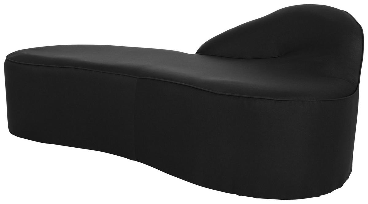 Sofa Baracoa Schwarz B: 170 cm - Schwarz, MODERN, Textil (170/69/68cm) - MID.YOU