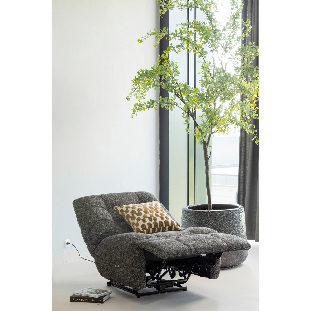 Relaxsessel Hein Anthrazit B: 98cm - Anthrazit, Design, Textil (98/94/83cm) - Livetastic